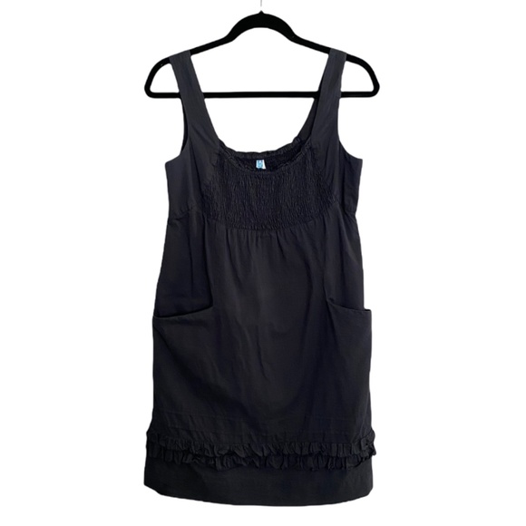 Maeve Dresses & Skirts - Maeve Navy Sleeveless Dress with Front Pockets xs